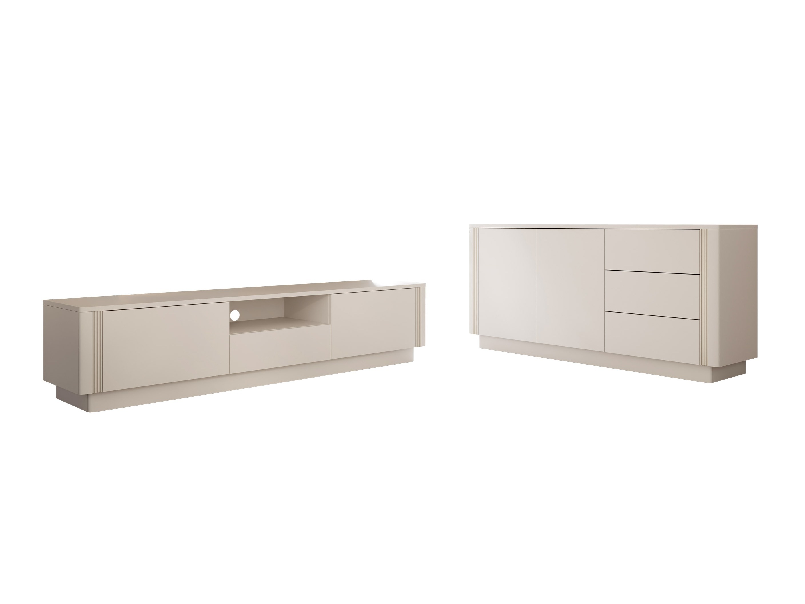 Stuemøbelsæt Comfivo Arbal I (Beige)