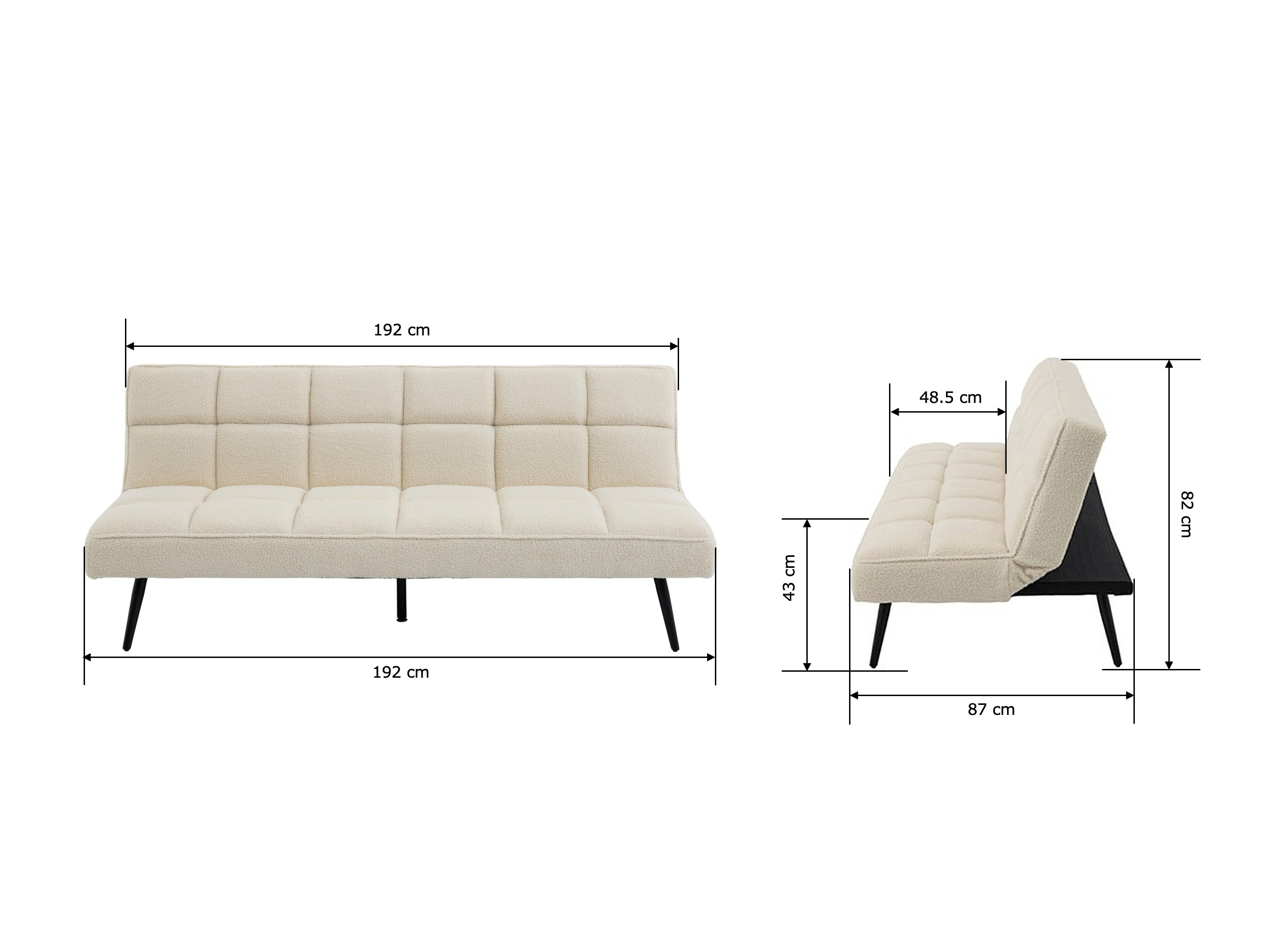 Sovesofa Comfivo Sonas (Quelle 83)