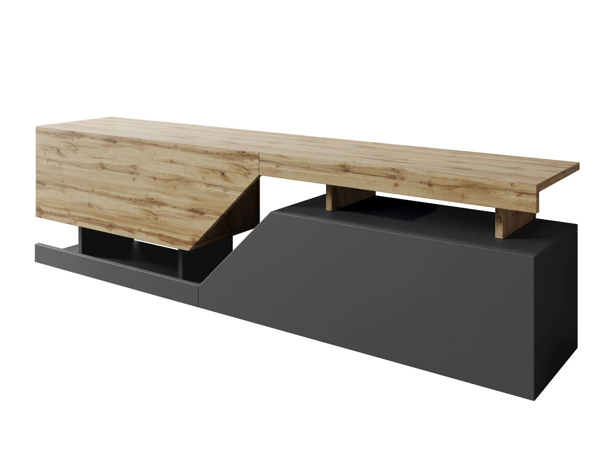 TV-bord Comfivo Daldune (Wotan eg + Antracit)