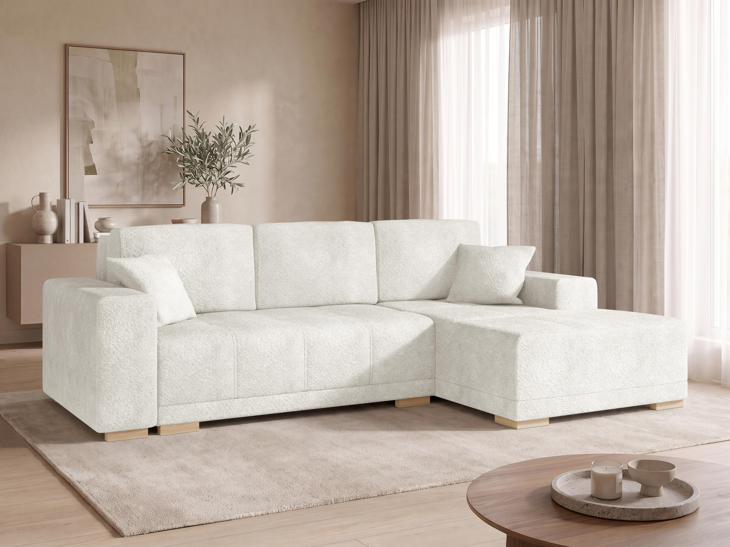 Hjørnesofa Columbus 268 (Coral 15)