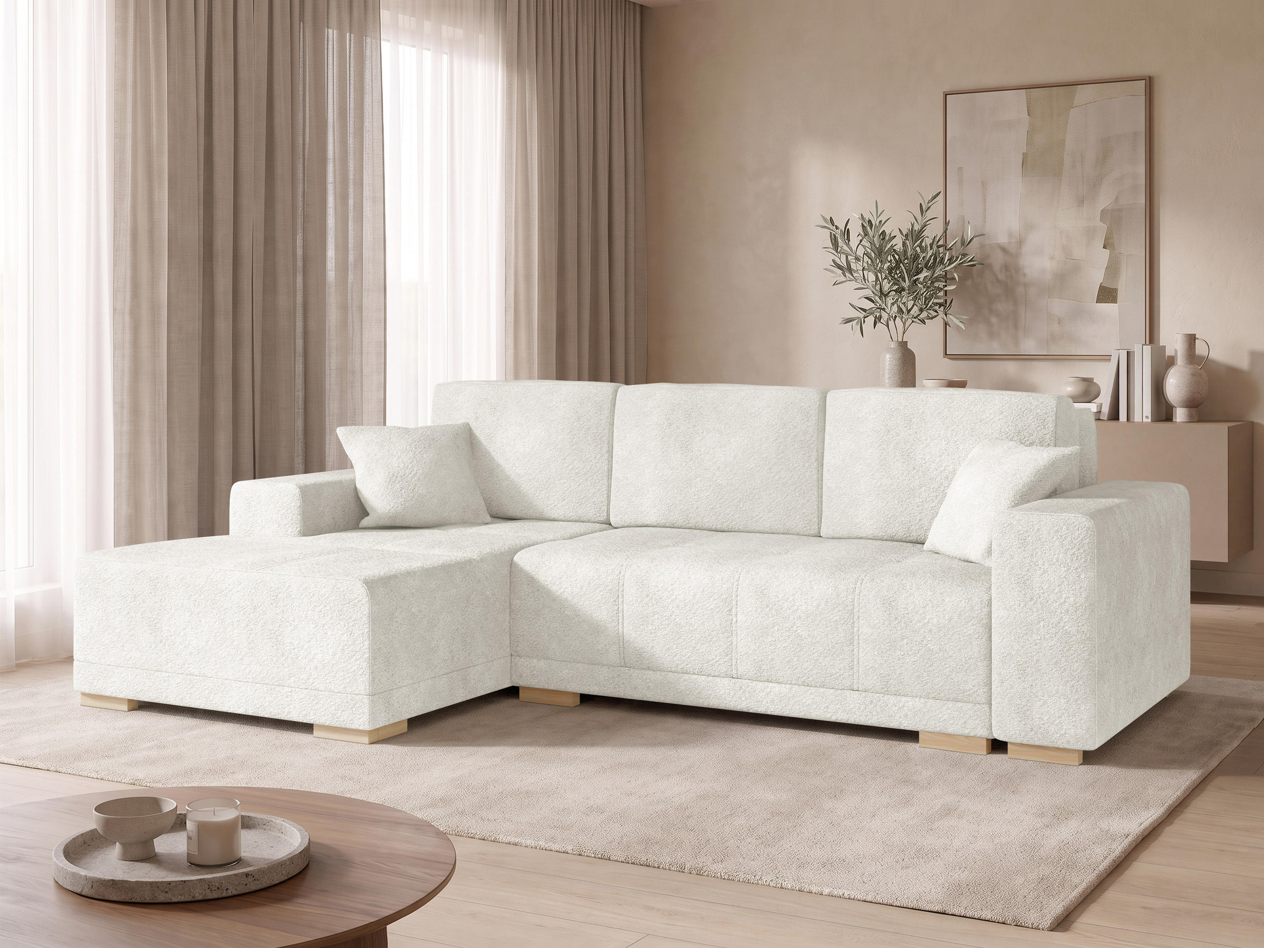 Hjørnesofa Columbus 268 (Coral 15)