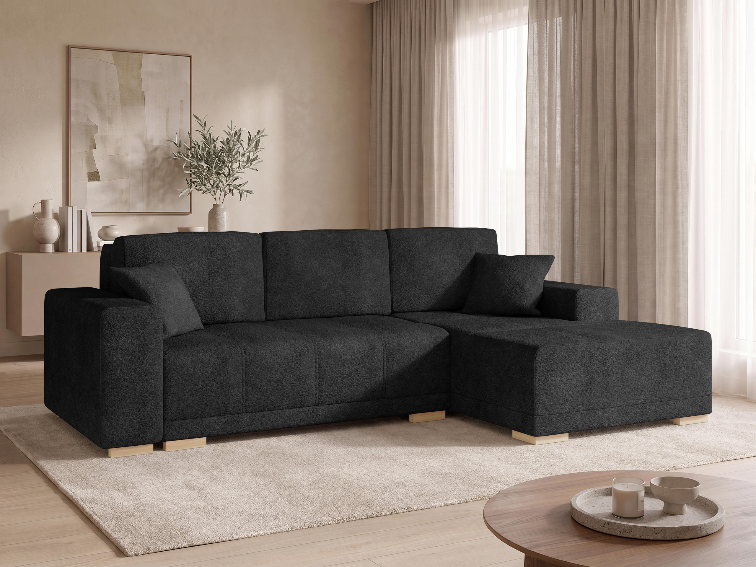 Hjørnesofa Columbus 268 (Coral 60)