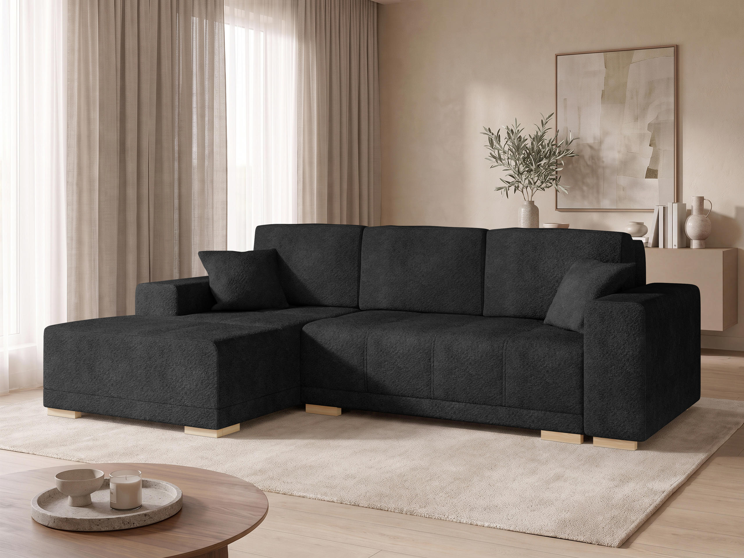 Hjørnesofa Columbus 268 (Coral 60)