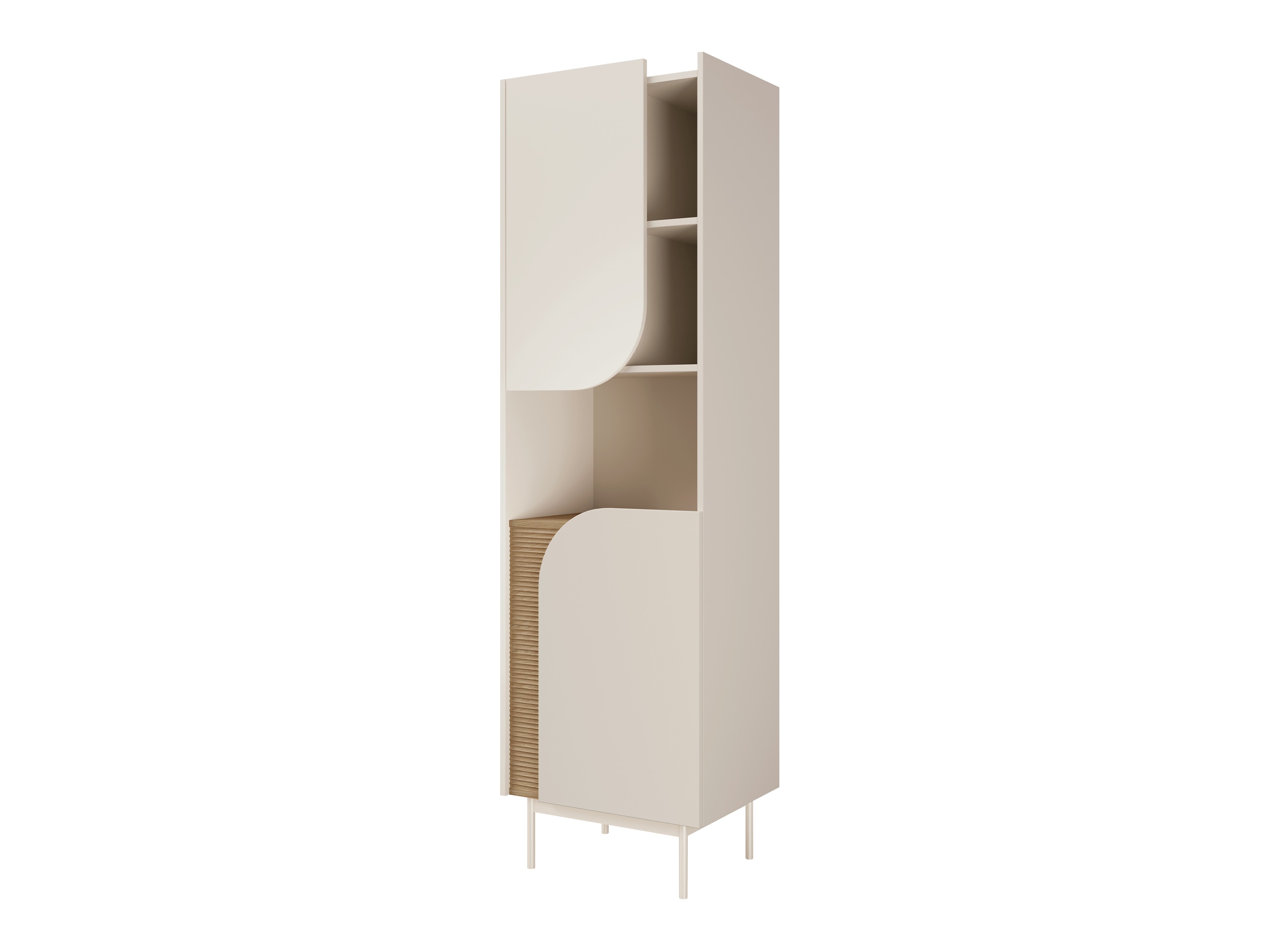 Reol Dunsonu 102 (Beige + Egetræ)
