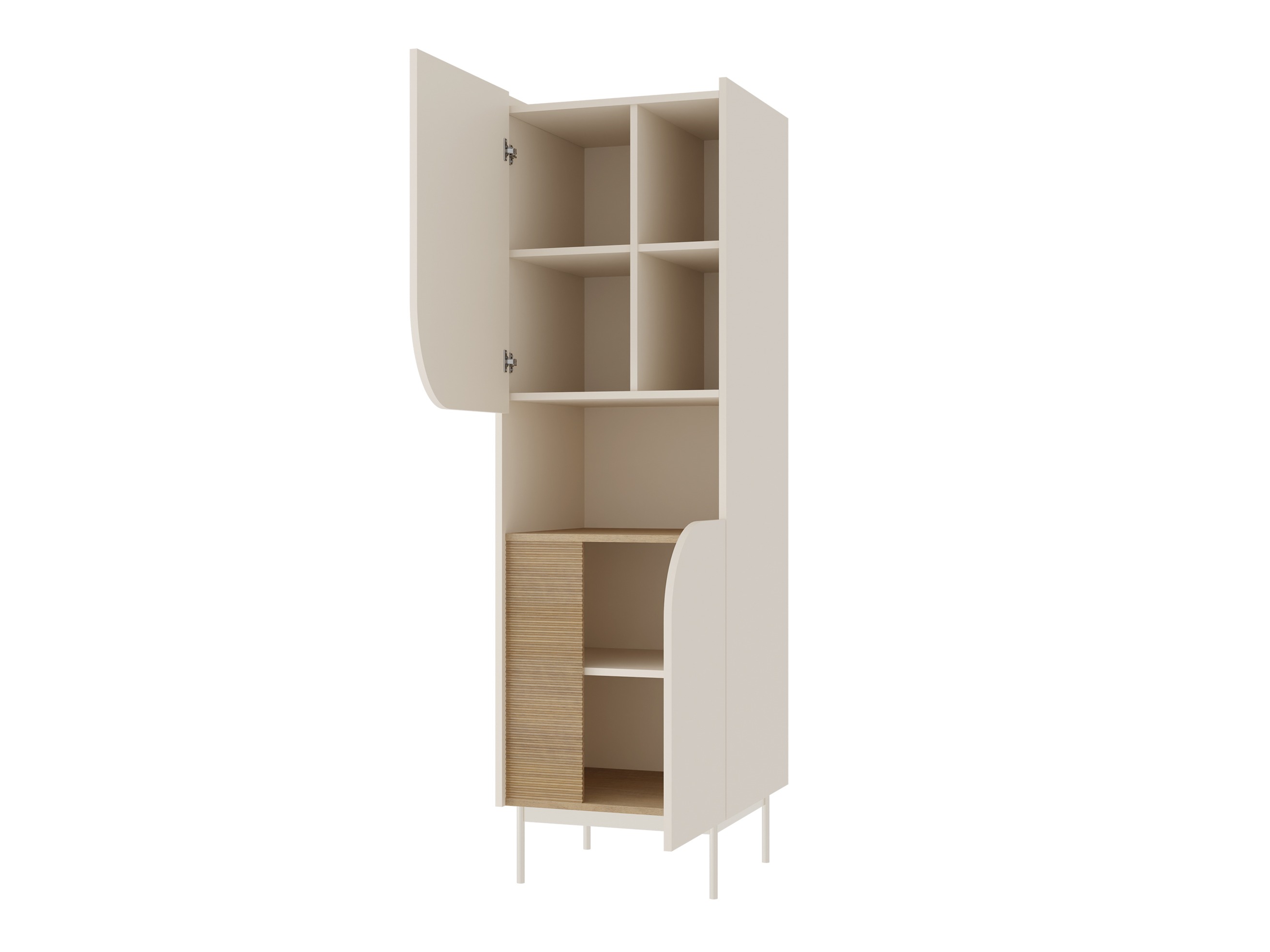 Reol Dunsonu 102 (Beige + Egetræ)