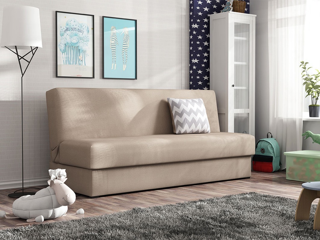 Sovesofa Columbus 119 (Enjoy 2 + Gråt mønster)